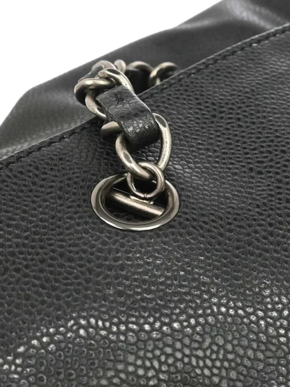 Chanel Black Calfskin Tote Handbag RQ04018